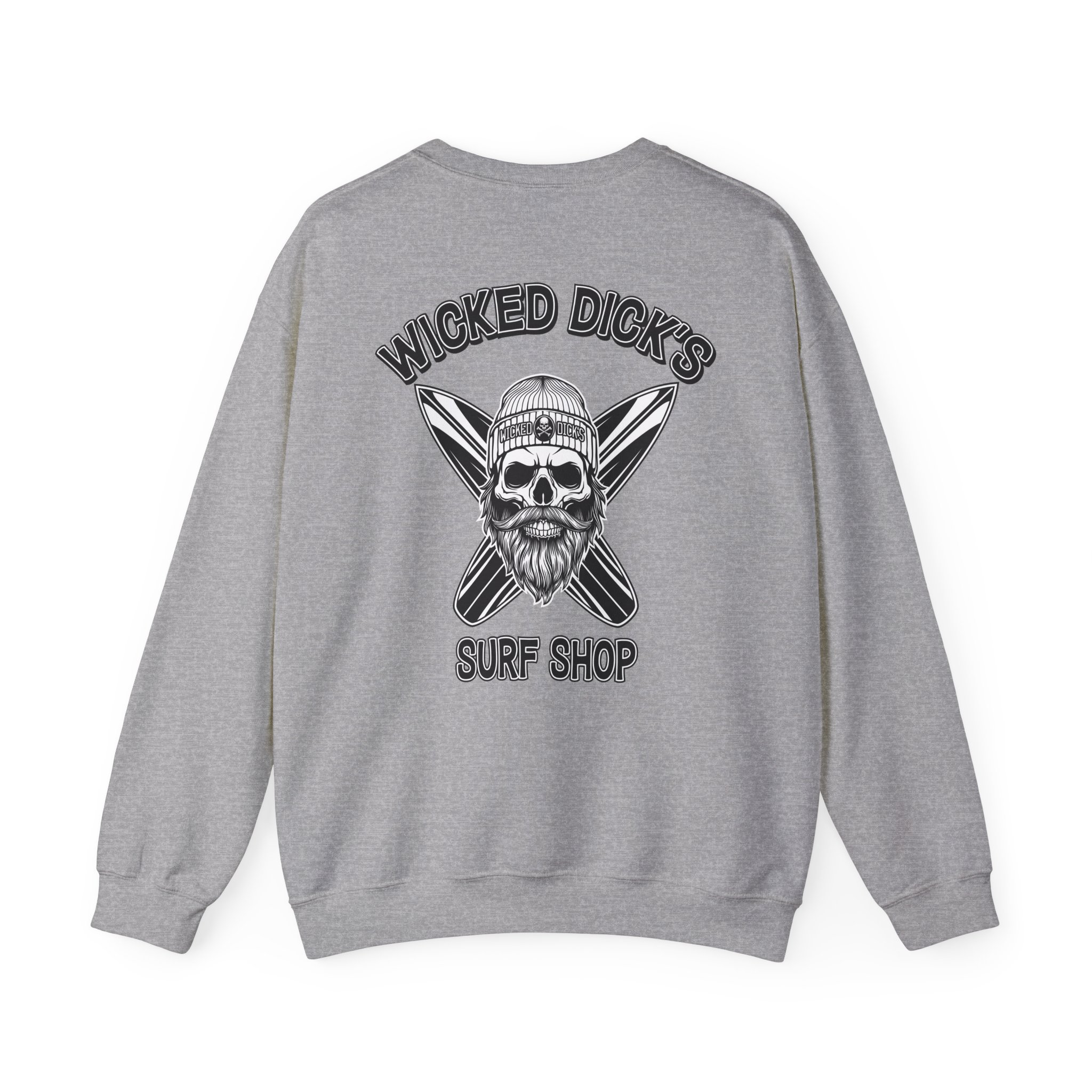 Wicked Dick's Surf Shop Crewneck Sweatshirt - Image 8