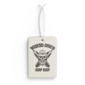 Wicked Dick's Surf Shop Car Air Freshener