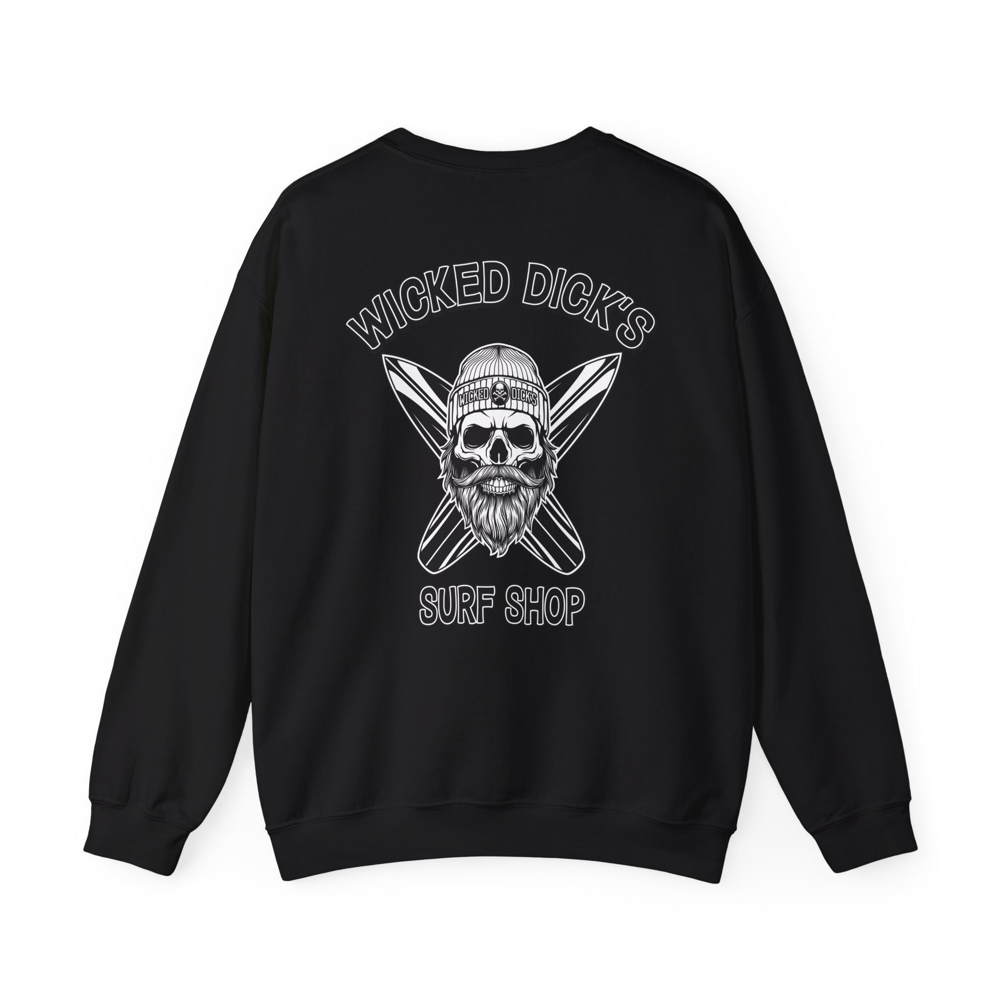 Wicked Dick's Surf Shop Crewneck Sweatshirt - Image 5