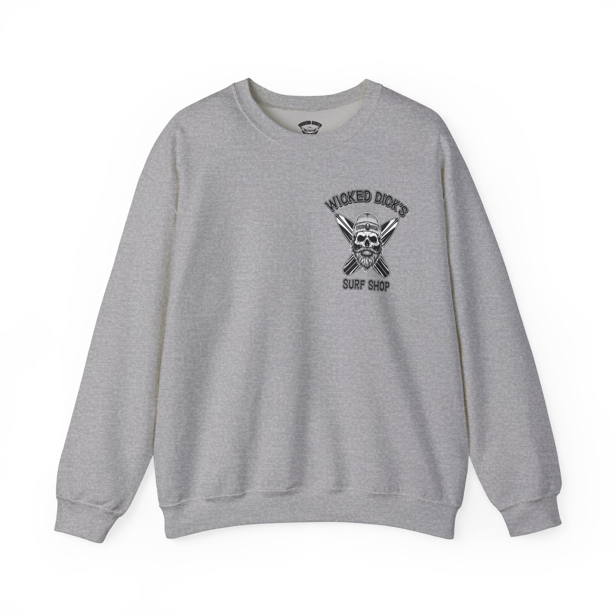 Wicked Dick's Surf Shop Crewneck Sweatshirt