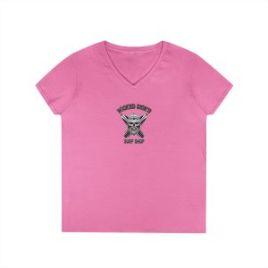 Wicked Dick's Surf Shop Ladies' V-Neck T-Shirt