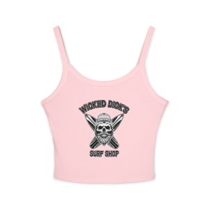 Wicked Dick's Surf Shop Women's Spaghetti Strap Tank Top